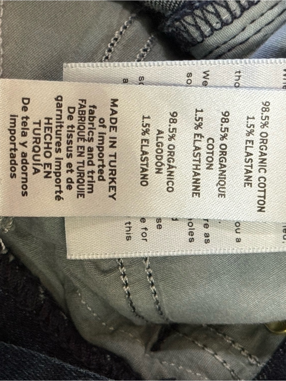 Good American Skinny Jeans in Dark Indigo Blue - Picture 7 of 9